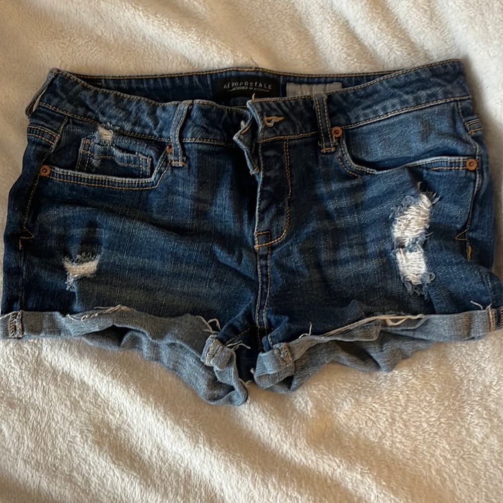 Denim shorts